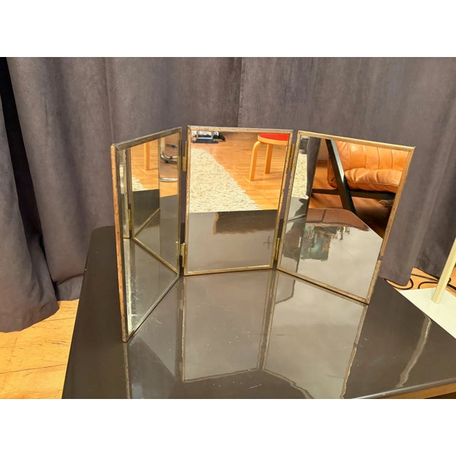 Triptych of Mirrors, France, 1930s For Sale - Image 18 of 18