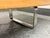 French Low Wood Table + Chrome Supports, Vintage For Sale - Image 10 of 12