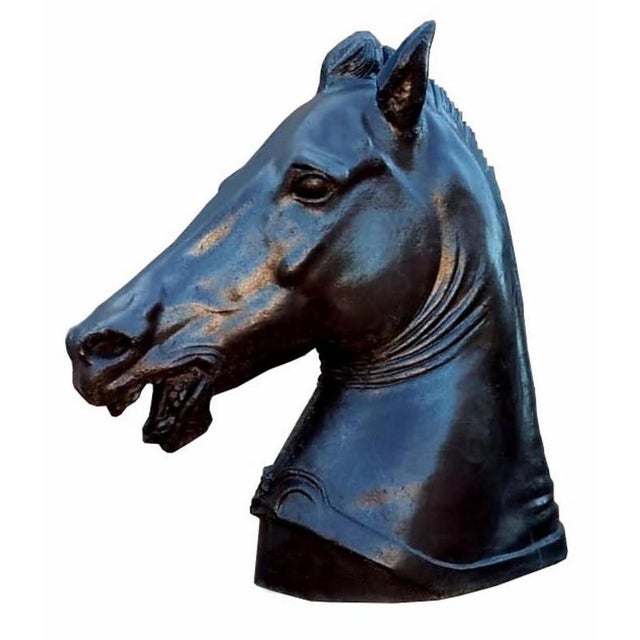 Roman Horse in Terracotta, 1900s For Sale - Image 5 of 6