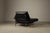 Black Diesis Chaise Lounge in Black Leather by Antonio Citterio and Paolo Nava for B&B Italia, 1980s For Sale - Image 8 of 16