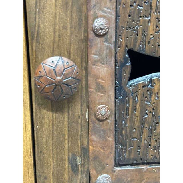 Early 21st Century Jorge Kurczyn, Rustic Side Table With Cow Horn Legs For Sale - Image 5 of 8