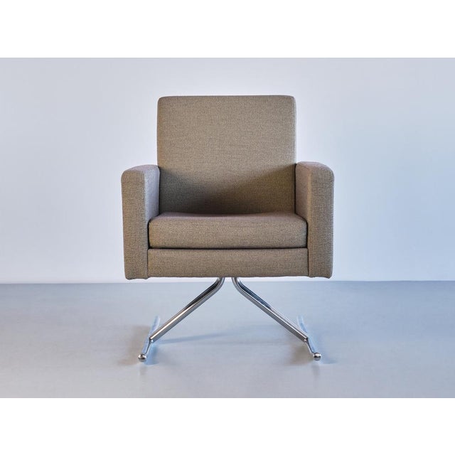 1960s Set of Armchairs by Joseph-André Motte Luge for MPS, France, 1967 For Sale - Image 5 of 15