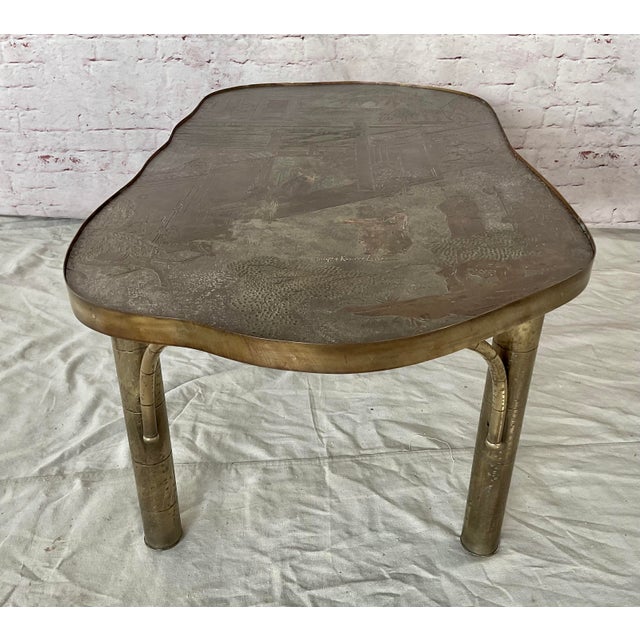 Mid-Century Modern Philip and Kelvin LaVerne Mid-Century Coffee Table For Sale - Image 3 of 17