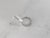 Emerald & Diamond Diamond Wedding Band 14k White Gold, Size 6.5 For Sale In Los Angeles - Image 6 of 6
