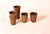 Brutalist Stoneware Cups from Digoin, 1970s, Set of 6 For Sale - Image 4 of 7