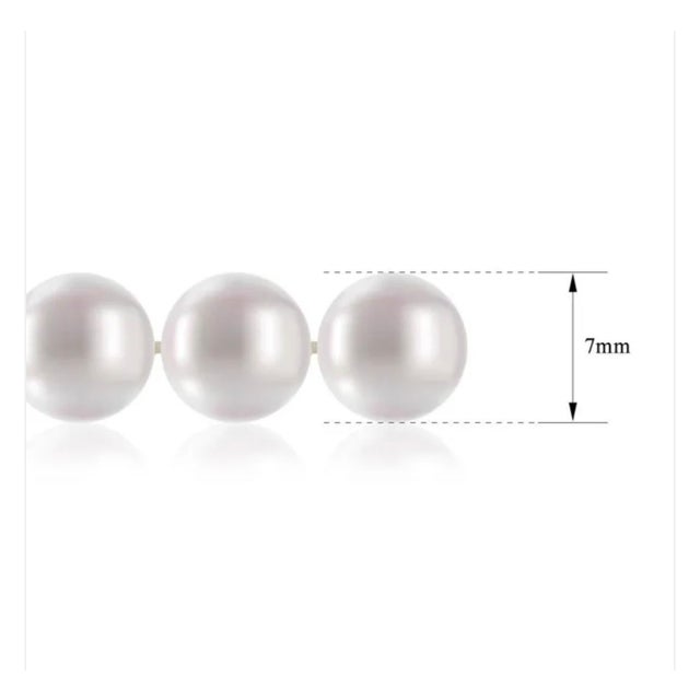 Vintage Cultured Akoya Pearl Strand Necklace Opera Length with Diamond Clasp For Sale - Image 18 of 18