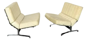 Mid 20th Century Italian Mid-Century Lounge Chairs - 2 Pieces