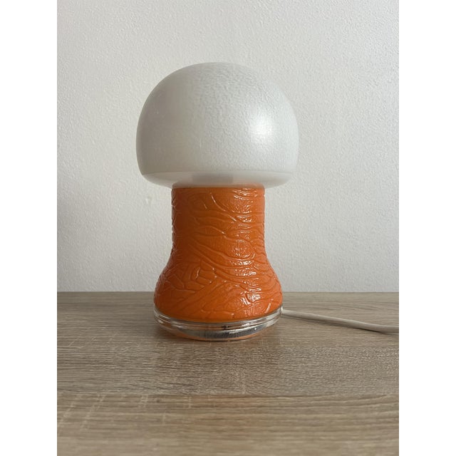Glass Glass Table Lamp by Korn Karin, 1960s For Sale - Image 7 of 7