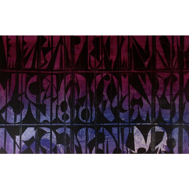 Expressionism Ruth Leaf Secrets Series C. 1980 Original Print For Sale - Image 3 of 6