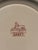 Mid 20th Century Red and White Bowl in the Abbey Pattern From Dutch Manufacturer Petrus Ragouta Co. For Sale In Atlanta - Image 6 of 7
