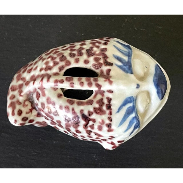Early 20th Century Korean Ceramic Frog Form Water Dropper For Sale - Image 9 of 13