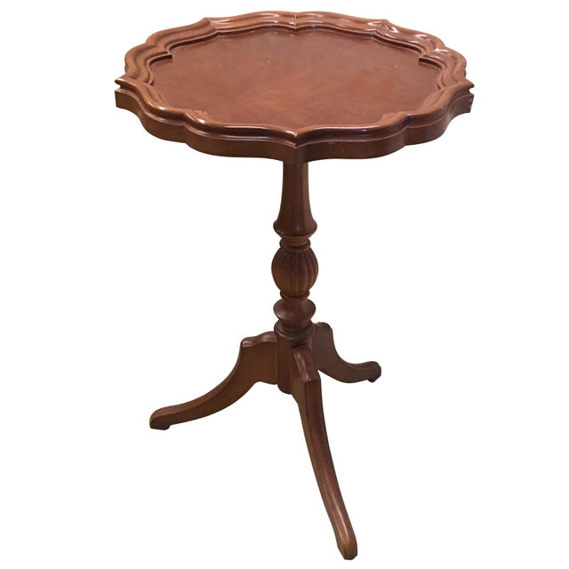 20th Century George III Style Piecrust Wine Table For Sale - Image 15 of 18