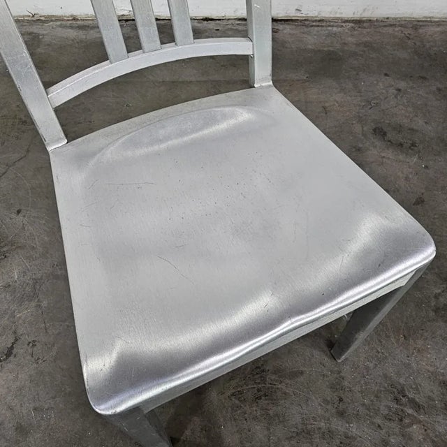 2000s Emeco Classic Aluminum Navy Chair For Sale In Los Angeles - Image 6 of 8
