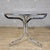 Silver Vintage Italian Chrome and Glass Dining Table and Chairs by Gastone Rinaldi for Rima, 1950s, Set of 5 For Sale - Image 8 of 18