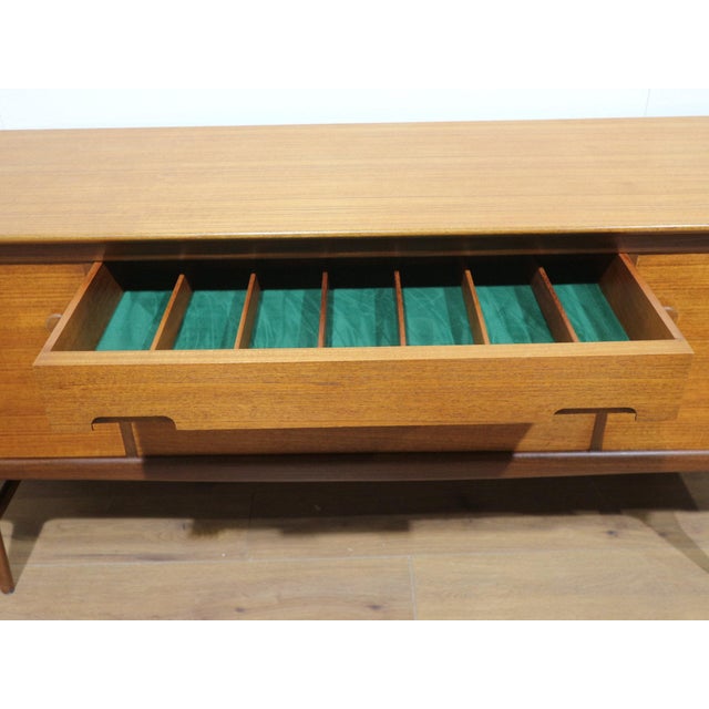 Mid Century Modern Teak Afromosia Credenza Sideboard by Younger For Sale - Image 10 of 15