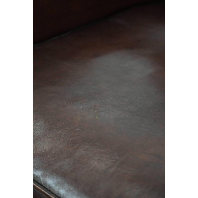 Club Chair in Sheepskin Leather For Sale - Image 12 of 16