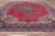 Red Mid 20th Century Vintage Red Turkish Sparta Rug, 07'07 X 11'01 For Sale - Image 8 of 10