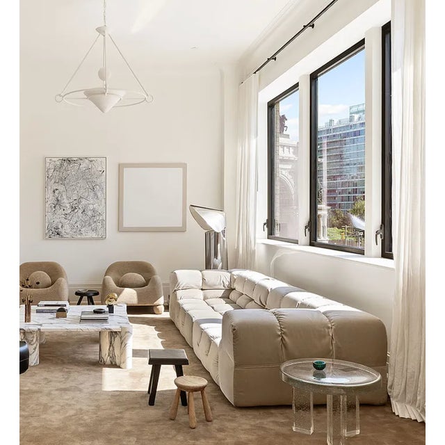 This is an iconic Tufty-Time sectional sofa, featuring two Tufty-Time modules by designer Patricia Urquiola for B&B...