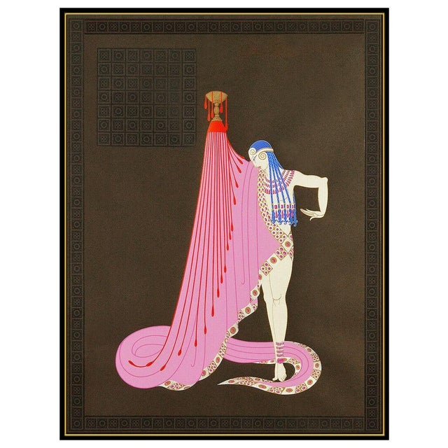 Art Deco 1980s The Slave, Erté For Sale - Image 3 of 6
