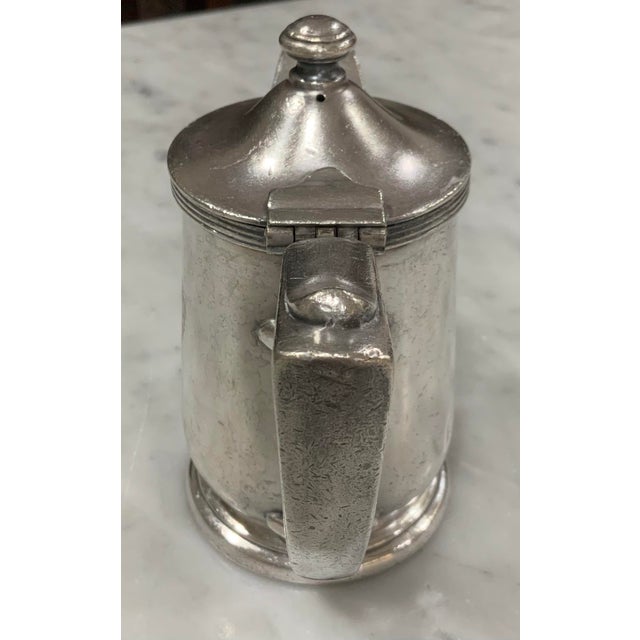 Silver The Plaza Hotel New York - Silver-Soldered Individual Coffee Pot by International Silver 8 Oz.- Hotel Silver Collectors & Tea Enthusiasts - See Pics! For Sale - Image 8 of 12