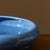 1920s 1920s Japanese Awaji Art Pottery Periwinkle Blue Footed Low Bowl For Sale - Image 5 of 9