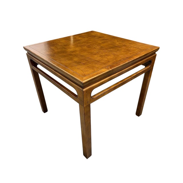 Mid-Century Modern Baker Furniture Mid-Century Chinoiserie Side Tables by Michael Taylor - A Pair For Sale - Image 3 of 7