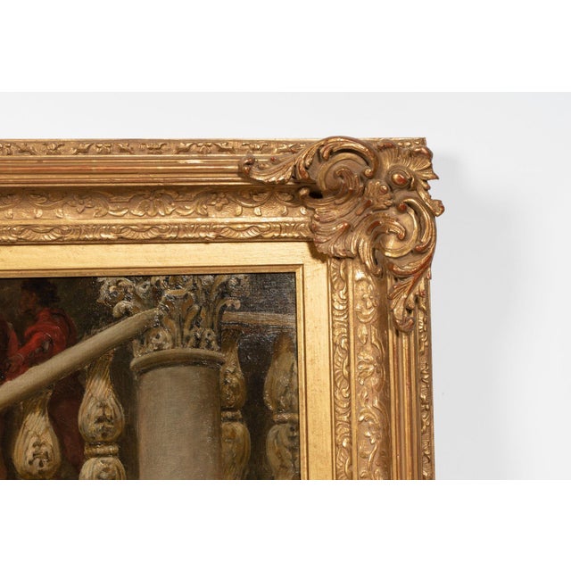 “The Taming of the Shrew” by Frank William Warwick Topham, England, 1879. For Sale - Image 15 of 15