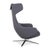 Set of Grand Repos Lounge Chair and Ottoman in Grey Fabric by Antonio Citterio for Vitra For Sale - Image 15 of 18