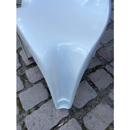 Plastic White Taboret Stacking Stool by Alexander Begge for Casala For Sale - Image 7 of 11