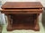 20th Century Biedermeier Style Marquetry Spanish Console Table With Drawer For Sale - Image 4 of 10