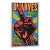 Frank Kozik San Francisco Punk-Pop-Art Masterpiece Dwarves With Fang Large Scale Screen Print c.1997 For Sale