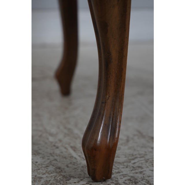 Set of 4 Baker Walnut French Provincial Chairs For Sale - Image 14 of 18