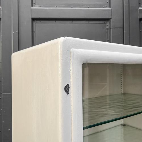Industrial Cream Lacquered Metal Cabinet, 1950s For Sale - Image 16 of 18