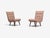 Mid-Century Modern Swedish Modern, Slipper Chairs, Birch, Fabric, Sweden, 1940s For Sale - Image 3 of 11