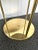 Contemporary Pair of Brass and Travertine Side Tables, Italy For Sale - Image 9 of 11