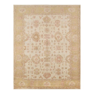 Pasrgad Home Oushak Wool Area Rug - 11′5″ × 11′10″ For Sale