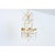 French Vintage Gilt Bronze Chandelier in the Manner of Baguès For Sale - Image 12 of 15