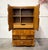 Brutalist Vintage MCM Lane “Staccato” Brutalist Armoire For Sale - Image 3 of 6