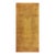 1930s Gold Herati Traditional Geometric Antique Knotted Wool Indian Runner Rug For Sale