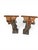 Gold Bronze Console Supports with Putti, 1930s, Set of 2 For Sale - Image 8 of 12