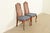 Baker Furniture Company Baker Furniture Style French Provincial Louis XV Carved Walnut and Cane Back Side Chairs or Dining Chairs, Pair For Sale - Image 4 of 14