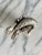 Figural sterling-finished lobster sculpture cork stopper, handcrafted and signed by artist Emyl Seré (Italian, 20th...
