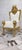 1960s Royal Lion Throne Chair with Matching Lion Scepter-pearl white For Sale - Image 4 of 8