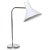 White Nessen Studios Adjustable Chrome Desk Lamp With White Shade, 1960's For Sale - Image 8 of 8