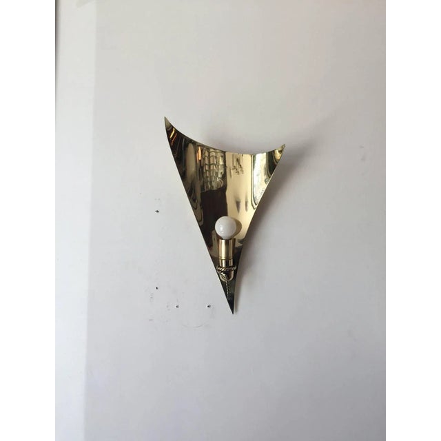 Large 1970s French Sculptural Sconces - a Pair For Sale - Image 9 of 11