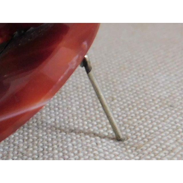 Late 19th Century Vintage Round Banded Scottish Agate Brooch With Agate Crossbar For Sale - Image 5 of 9