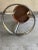 Industrial Leather and Steel Stool For Sale - Image 10 of 12