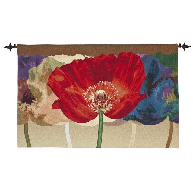 This beautiful tapestry is woven on a jacquard loom by skilled weavers, keeping alive the centuries old tradition of...