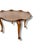 Mid-Century Sculptural Teak Lotus Coffee Table with Scalloped Edge and Cabriole Legs, 1970s For Sale - Image 6 of 9