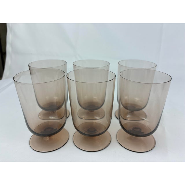 German Theresienthal Catalina Topaz Glassware, Set of 17 For Sale - Image 10 of 12